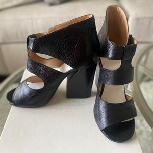 Maison Martin Margiela Laminated Calf Cut out sandals